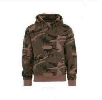 Hoodie, camouflage groen, biker, rocker,vrouw, man beschikbaar voor biedingen