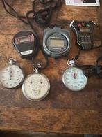 6 vintage stopwatches lees beschrijving, Ophalen of Verzenden