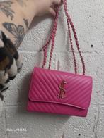 Grote donker roze tas zgan, Ophalen of Verzenden, Zo goed als nieuw, Roze, Shopper