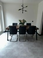 Complete eethoek! Mag weg voor een leuke prijsje’, Huis en Inrichting, Complete eetkamers, Ophalen, Gebruikt, 4 tot 6 stoelen