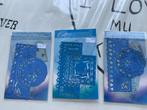 Embossing multi mallen set van 3 Scrapbooking borduren, Hobby en Vrije tijd, Ophalen of Verzenden, Nieuw, Fantasie, Pons of Mal