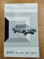 Vraagbaak voor BMW 1500 1600 1800 EN 1800 TI, Gelezen, Ophalen of Verzenden, BMW, Piet Olyslager
