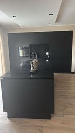 Zgan. Steinhaus keuken greeploos incl.apparatuur en garantie, Zwart, Overige typen, Ophalen of Verzenden, Zo goed als nieuw