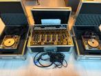Denon DJ Set: DN X-500 Mixer & 2x DN S-1000 CDJ, Ophalen, Gebruikt, Audio