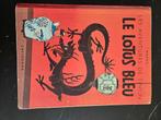 kuifje le lotus bleu 1949, Gelezen, Eén stripboek, Ophalen of Verzenden, Hergé