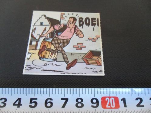 sticker strip  BOEI  Beter leven geven, Verzamelen, Stickers, Zo goed als nieuw, Bedrijf of Vereniging, Ophalen