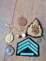Medailles en emblemen, Embleem of Badge, Nederland, Ophalen of Verzenden, Landmacht
