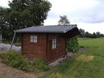 Blokhut 3,5x3 meter, Ophalen, 250 tot 500 cm, Blokhut, 2 ramen