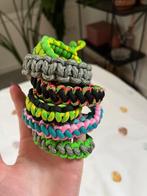 7x Paracord armbanden diverse maten samen €5, Ophalen of Verzenden, Nieuw, Overige kleuren, Overige materialen