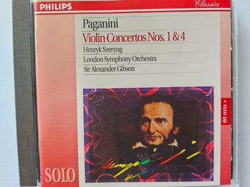 Paganini - Vioolconcert nr 1 Op 6 + 4. - Szeryng - Gibson beschikbaar voor biedingen