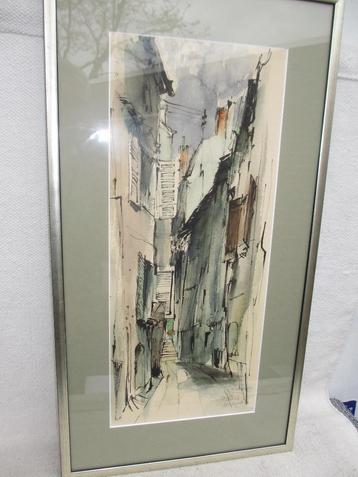 Henny Euverman aqaurel 1918-1994 beschikbaar voor biedingen