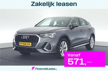 Audi Q3 Sportback 35 TFSI 150pk S-Tronic 2x S-Line Trekhaak  beschikbaar voor biedingen