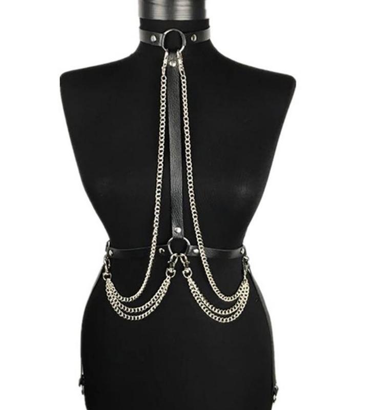 Kinky leren harnas, Kleding | Dames, Overige Dameskleding, Nieuw, Verzenden