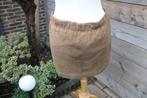 Rok camel Massimo Dutti mt M/32 leer Vaste prijs, Kleding | Dames, Rokken, Maat 38/40 (M), Ophalen of Verzenden, Zo goed als nieuw