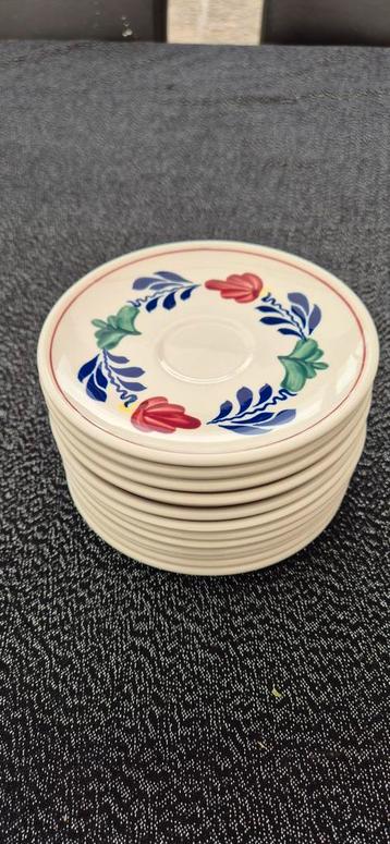 Boerenbont Schoteltjes - 12 stuks. 13,5cm beschikbaar voor biedingen