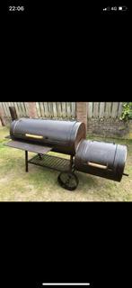 Oklahoma Bbq smoker 20 inch 6,5 mm dik, Ophalen, Zo goed als nieuw, Overige