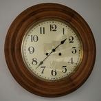 Nette school wandklok en een metalen industriële klok etc, Ophalen of Verzenden, Zo goed als nieuw, Wandklok