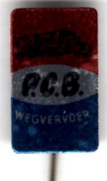 P.C.B. wegvervoer blik speldje ( F_010 ) beschikbaar voor biedingen