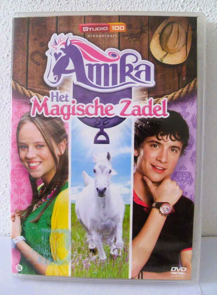 Amika - het Magische Zadel (originele dvd) studio 100, Cd's en Dvd's, Avontuur, Alle leeftijden, Ophalen of Verzenden, Zo goed als nieuw
