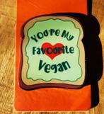 Koelkastmagneet "You're my favourite vegan" te koop! Nieuw, Ophalen of Verzenden, Nieuw