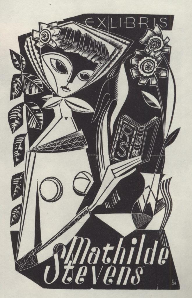 0004 Ex Libris Nederland : Jan van Doorn, z.j., Antiek en Kunst, Kunst | Etsen en Gravures, Verzenden
