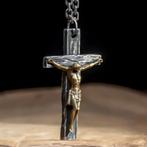 Jezus Kruis - 925 zilver, Beyondthepaintingstudio@gmail.com, Nieuw, Kruis of Symbool, Zilver