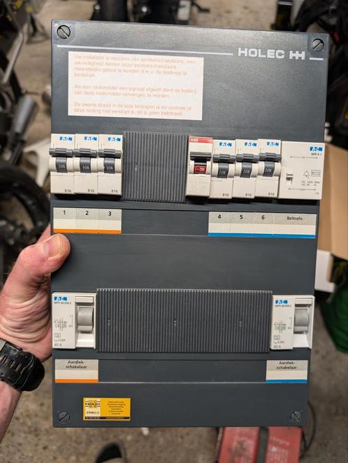 Eaton holec groepenkast 6+1 groepen 22x33cm, Doe-het-zelf en Verbouw, Elektra en Kabels, Zo goed als nieuw, Overige typen, Ophalen of Verzenden