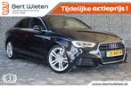Audi A3 Limousine 30 TFSI | Geen import | 2x S - S line | Co, Auto's, Gebruikt, Zwart, Origineel Nederlands, Bedrijf