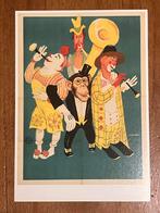 Circus Prentkaart Adolph Friedländer, Ophalen of Verzenden, 1980 tot heden, Ongelopen, Muziek
