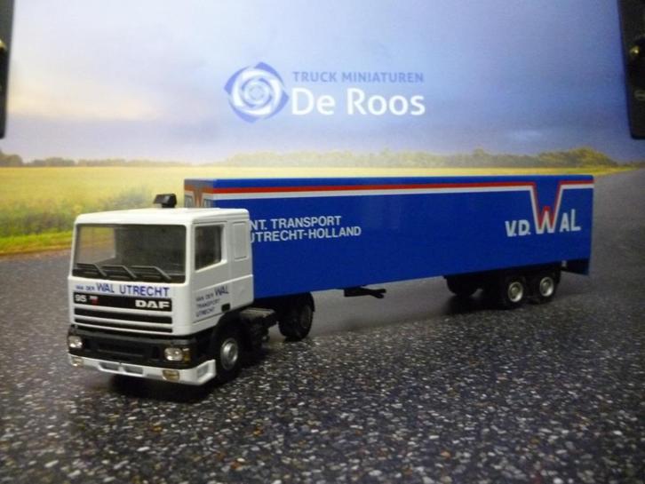 DAF 95 Jan van der Wal, Hobby en Vrije tijd, Modelauto's | 1:50, Zo goed als nieuw, Bus of Vrachtwagen, Lion Toys, Ophalen of Verzenden