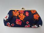 Vintage portemonnee met knipsluiting, Overige merken, Blauw, Ophalen of Verzenden, Zo goed als nieuw
