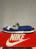 Maat 45 - Nike Air Max 1 Slide Slippers Royal Blue, Kleding | Heren, Schoenen, Slippers, Nike, Zo goed als nieuw, Nike