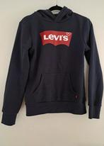 Mooie blauwe hoodie Levi's maat 164, Ophalen of Verzenden, Gebruikt, Trui of Vest