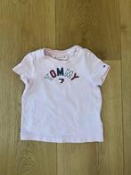 Tommy Hilfiger tshirt roze, Kinderen en Baby's, Babykleding | Maat 74, Shirtje of Longsleeve, Verzenden, Meisje, Tommy Hilfiger