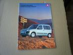 Citroen Berlingo Cinqspace / Multispace 12 / 2002 28 pag., Verzenden, Zo goed als nieuw, Citroën