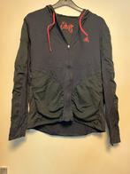 Le Coq Sportif Zwart Jasje, Ophalen of Verzenden, Zo goed als nieuw, Maat 38/40 (M), Zwart