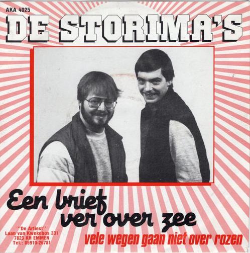 De Storima's - Een brief ver over zee, Cd's en Dvd's, Vinyl Singles, Gebruikt, Single, Nederlandstalig, 7 inch, Ophalen of Verzenden