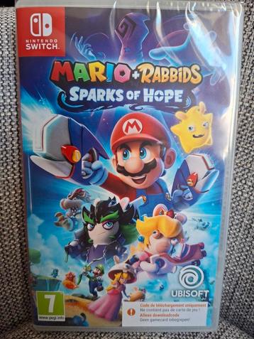 Mario + Rabbids Sparks of Hope (SEALED / NIEUW) downloadcode beschikbaar voor biedingen