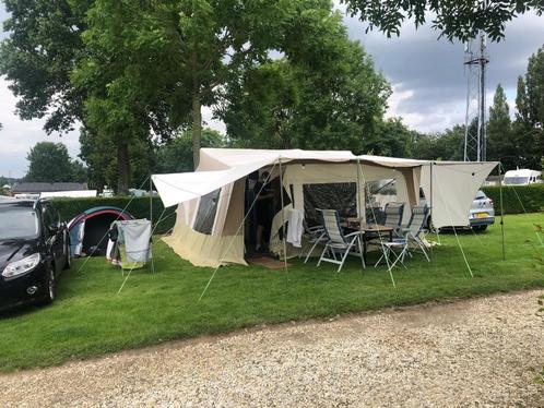 Trigano Olympe GL vouwwagen (bj. 2010), Caravans en Kamperen, Vouwwagens, Trigano, meer dan 6, Beige, Aanwezig, Ophalen