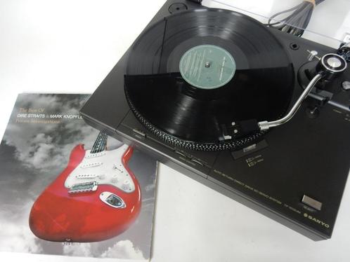 Sanyo TP 1012 um Direct Drive Turntable met nieuwe naald, Audio, Tv en Foto, Platenspelers, Gebruikt, Platenspeler, Overige merken