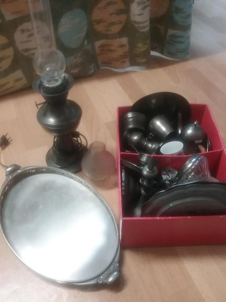 Tin te koop, Antiek en Kunst, Antiek | Tin, Ophalen of Verzenden