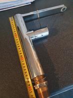 Wastafelkraan rvs klaar om te instaleren, Ophalen of Verzenden, Gebruikt, Rvs, Kraan