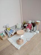 Poppenhuis muizenhuis vloerkleedje beige, Ophalen of Verzenden, Nieuw, Poppenhuis