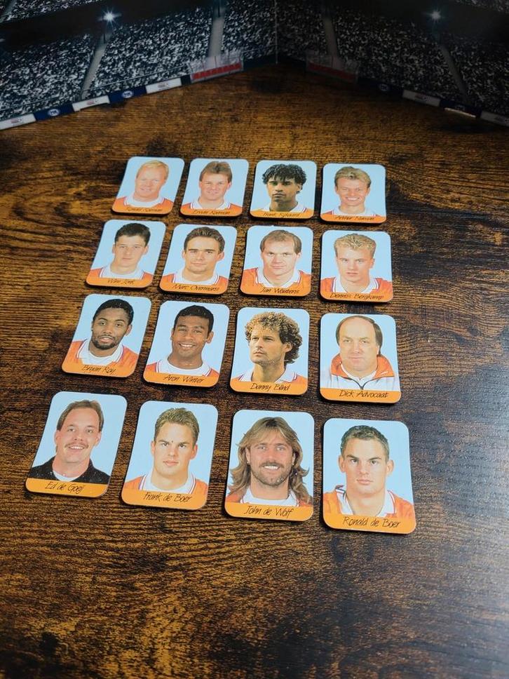 Oude Oranje magneetjes, Verzamelen, Sportartikelen en Voetbal, Gebruikt, Overige typen, Ophalen