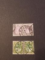 Nederland NVPH 75 en 76 2 blokken van 2 zegels., Postzegels en Munten, Postzegels | Nederland, Ophalen of Verzenden, T/m 1940