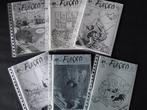 Franka Fanclubblad Furora deel 1 t/m 6, Ophalen of Verzenden, Zo goed als nieuw, Henk Kuijpers, Meerdere stripboeken