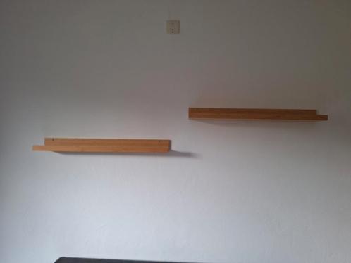 Houten Wandplanken Set, Huis en Inrichting, Woonaccessoires | Wandplanken en Boekenplanken, Zo goed als nieuw, Ophalen of Verzenden