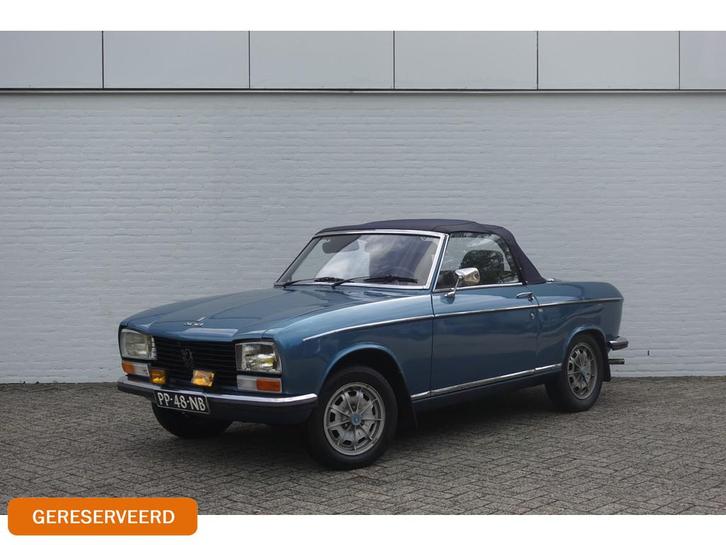 Peugeot 304 S Cabrio | GERESERVEERD! | | Nieuwe Cabriolet Ka, Auto's, Oldtimers, Bedrijf, Te koop, Lederen bekleding, Metallic lak
