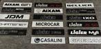 Voorbumper stickers AIXAM, Ligier, Microcar, JDM, GTi, Myli, Auto diversen, Ophalen