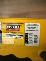 Optima Yellow Top 38Ah Accu + Lader, Ophalen, Gebruikt